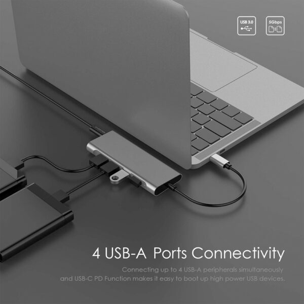 Quantum Vsquare Port Usb Hub - Imagem 2