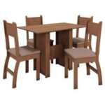 Mesa de Jantar 6 cadeira em Várias Cores - Imagem 4